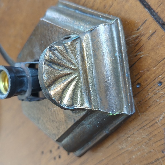 Strained Glass Fan accent/night light - Picture 12 of 15